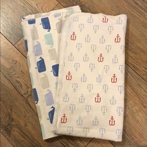 Two Piece Cloud Island Receiving Blankets!